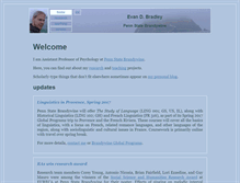 Tablet Screenshot of evanbradley.net
